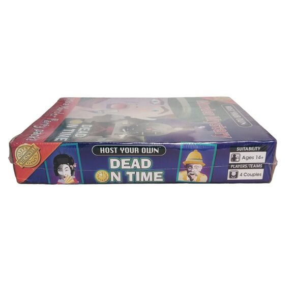 Dead on Time Murder Mystery Party Game Host Your Own Pack CD Invitations - Picture 7 of 13